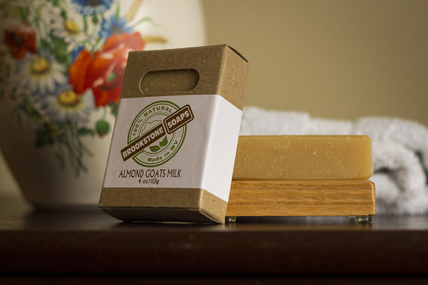 Almond Goats Milk Bar Soap