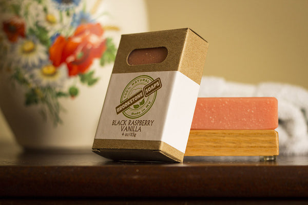 Black Raspberry Vanilla Bar Soap