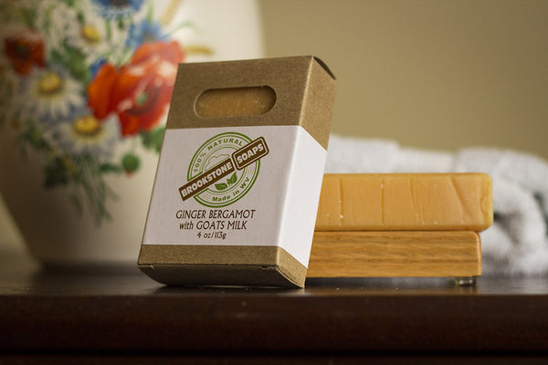 Ginger Bergamot with Goats Milk Bar Soap