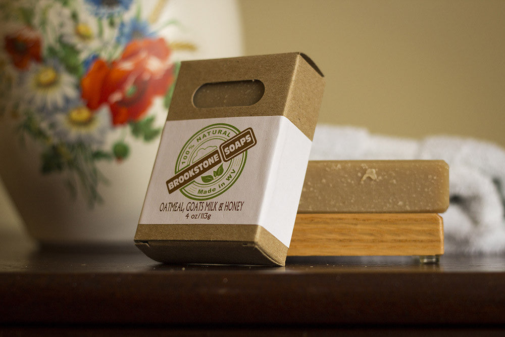 Scented Oatmeal, Goats Milk & Honey Bar Soap